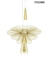 MOOSEE lampa wisząca SESTO złota (MSE010100336)