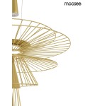 Designer pendant lamps - MOOSEE SESTO gold pendant lamp (MSE010100336) - product 8