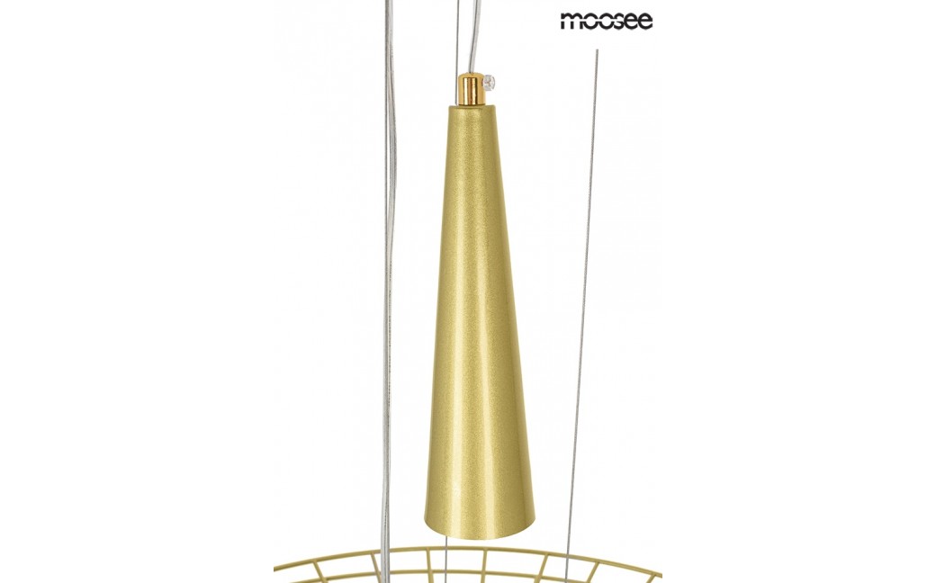 MOOSEE lampa wisząca SESTO złota (MSE010100336)