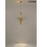 Designer pendant lamps - MOOSEE SESTO gold pendant lamp (MSE010100336) - product 12