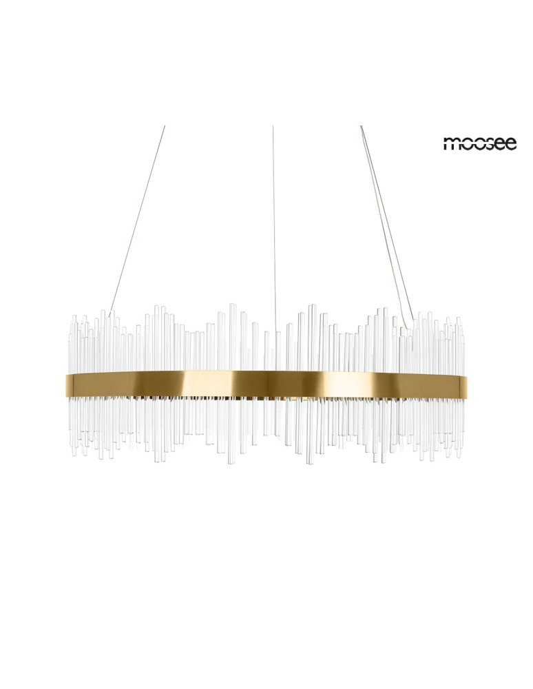 Glamour pendant lamps - MOOSEE FLORENS 60 gold pendant lamp (MSE010100363) - product kolory-swiatla.pl 1