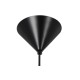 King Home Lampa wisząca LUNA 60 czarna - sznurek konopny (1027S-600.BLACK)