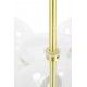 King Home Lampa wisząca CAPRI LINE 5 złota - 300 LED, aluminium, szkło (XCP9148-5B)