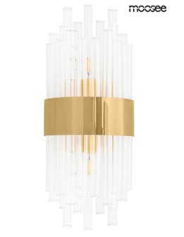 Moosee MOOSEE lampa ścienna PORTOFINO złota (MSE010400201)