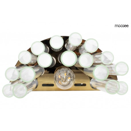 Moosee MOOSEE lampa ścienna PORTOFINO złota (MSE010400201)