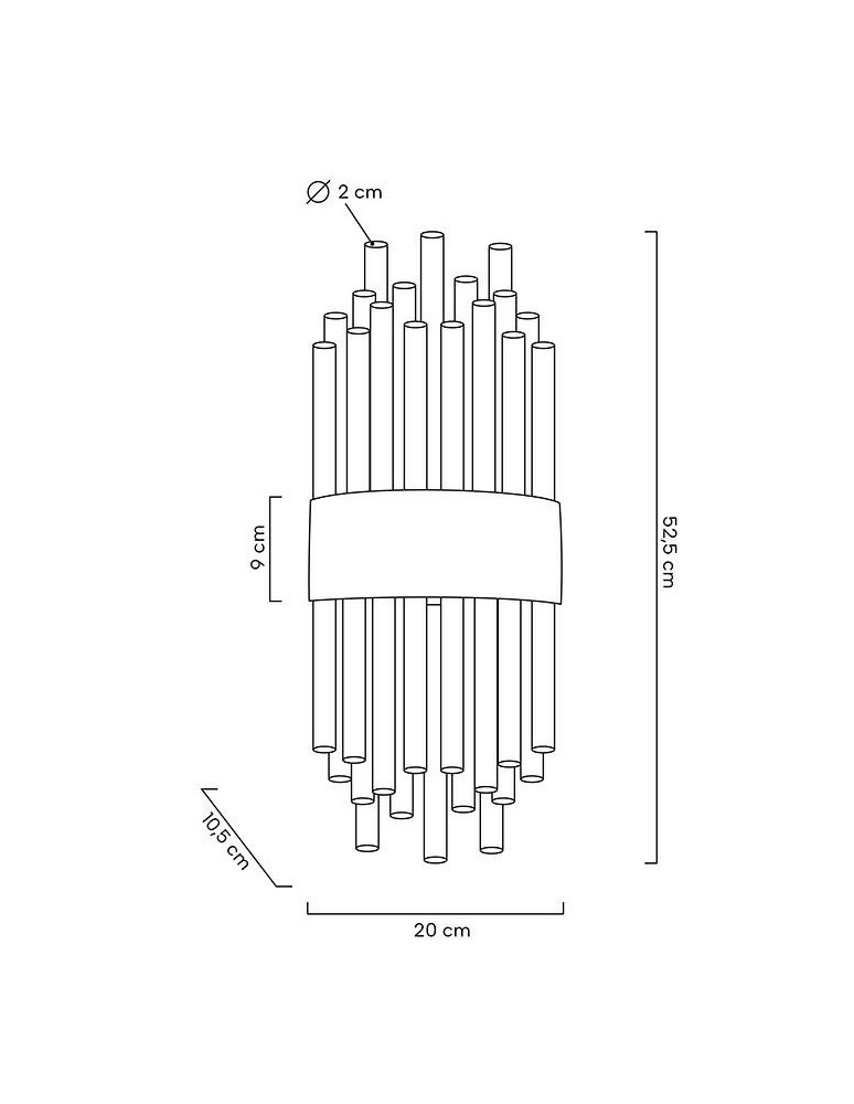 Designer wall lamps - Moosee MOOSEE PORTOFINO gold wall lamp (MSE010400201) - product kolory-swiatla.pl 6
