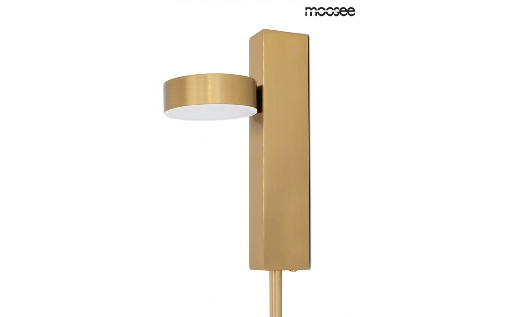Moosee MOOSEE lampa ścienna CLARID GOLD złota (MSE010400206)