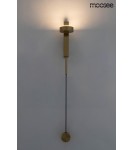 Wall lamps for bedrooms - Moosee MOOSEE CLARID GOLD gold wall lamp (MSE010400206) - product 11
