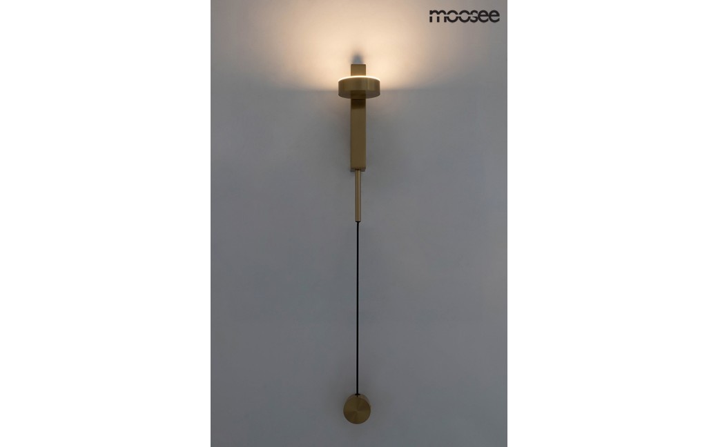 Moosee MOOSEE lampa ścienna CLARID GOLD złota (MSE010400206)