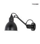 Loft wall lamps - industrial - Moosee MOOSEE FRANK wall lamp black (MSE010400218) - product 1