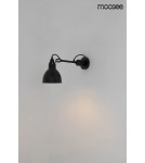 Loft wall lamps - industrial - Moosee MOOSEE FRANK wall lamp black (MSE010400218) - product 6