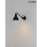 Loft wall lamps - industrial - Moosee MOOSEE FRANK wall lamp black (MSE010400218) - product 7