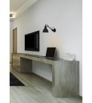 Loft wall lamps - industrial - Moosee MOOSEE FRANK wall lamp black (MSE010400218) - product 9