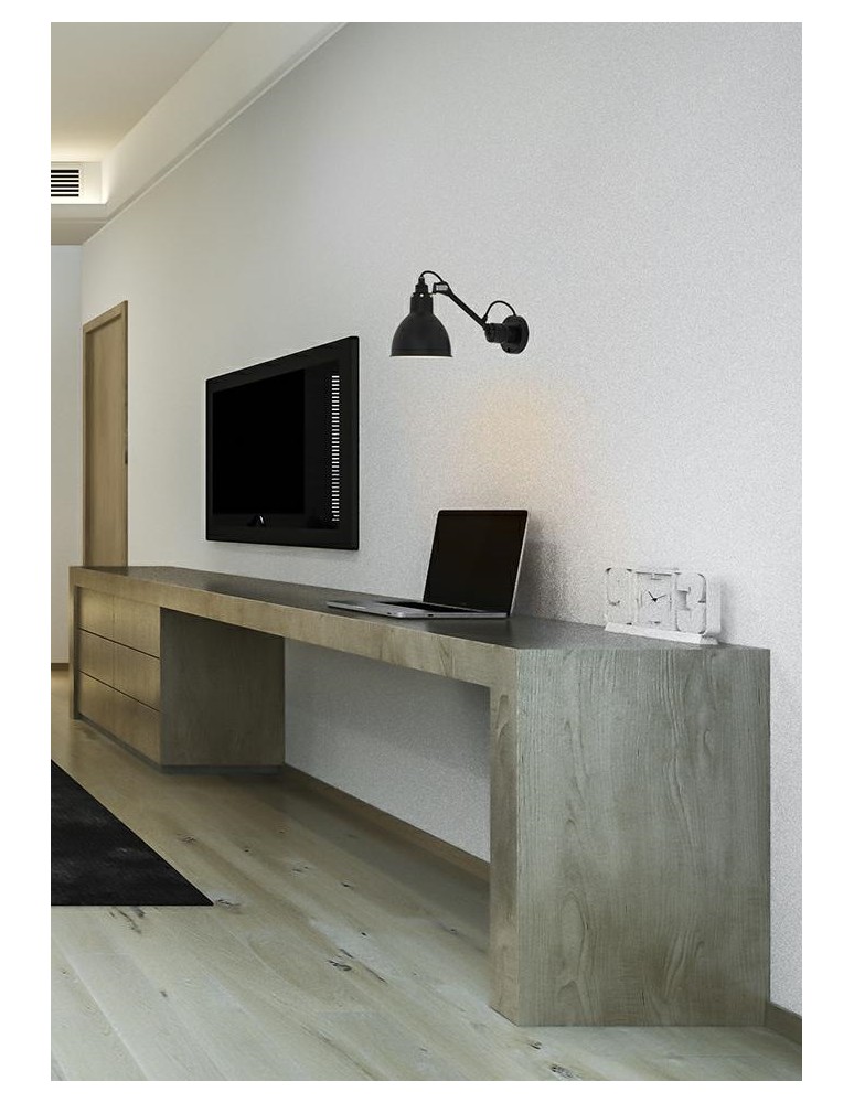 Loft wall lamps - industrial - Moosee MOOSEE FRANK wall lamp black (MSE010400218) - product kolory-swiatla.pl 9