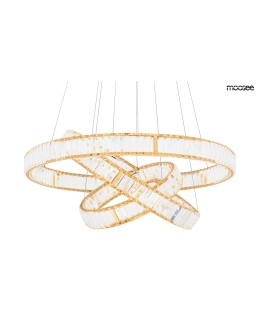 Moosee MOOSEE lampa wisząca LIBERTY TRIPLES złota (MSE010100176)
