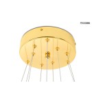 Pendant lamps - Moosee MOOSEE pendant lamp LIBERTY TRIPLES gold (MSE010100176) - product 12