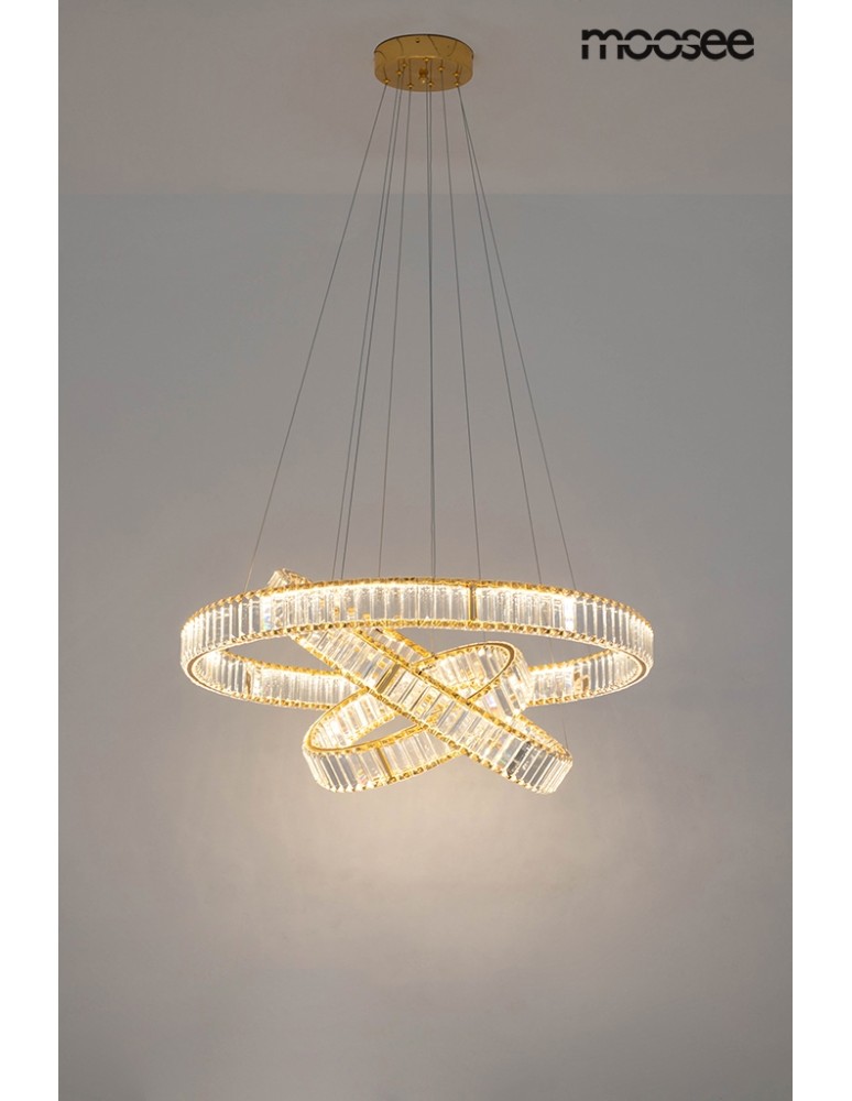 Pendant lamps - Moosee MOOSEE pendant lamp LIBERTY TRIPLES gold (MSE010100176) - product kolory-swiatla.pl 13