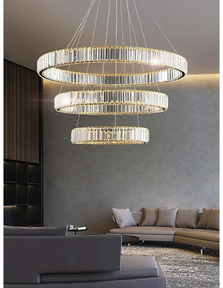 Pendant lamps - Moosee MOOSEE pendant lamp LIBERTY TRIPLES gold (MSE010100176) - product kolory-swiatla.pl 15