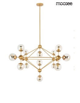 Moosee MOOSEE lampa wisząca ASTRIFERO 15 złota / bursztynowa (MSE010100180) - produkt 2