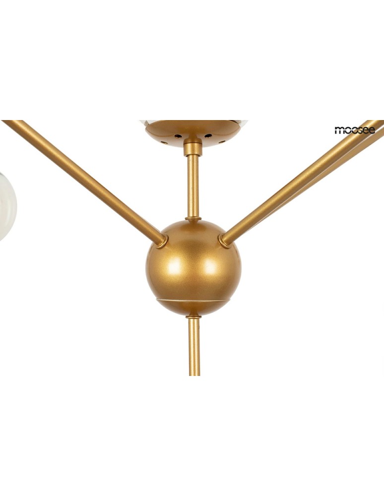 Pendant lamps - Moosee MOOSEE ASTRIFERO 15 gold / amber pendant lamp (MSE010100180) - product kolory-swiatla.pl 6