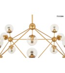 Pendant lamps - Moosee MOOSEE ASTRIFERO 15 gold / amber pendant lamp (MSE010100180) - product 9