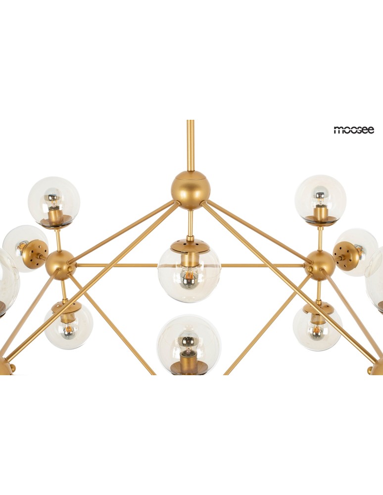 Pendant lamps - Moosee MOOSEE ASTRIFERO 15 gold / amber pendant lamp (MSE010100180) - product kolory-swiatla.pl 9