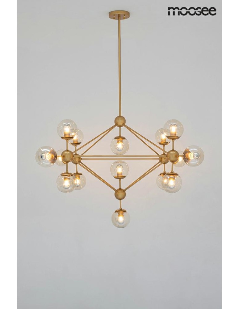 Pendant lamps - Moosee MOOSEE ASTRIFERO 15 gold / amber pendant lamp (MSE010100180) - product kolory-swiatla.pl 11