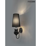 Wall lamps - MOOSEE QUEEN 15 wall lamp black (MSE010100225) - product 6