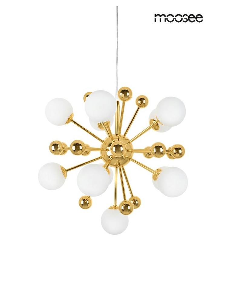 Designer pendant lamps - MOOSEE pendant lamp AURELIA gold (MSE010100252) - product kolory-swiatla.pl 1