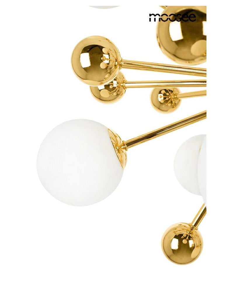 Designer pendant lamps - MOOSEE pendant lamp AURELIA gold (MSE010100252) - product kolory-swiatla.pl 2