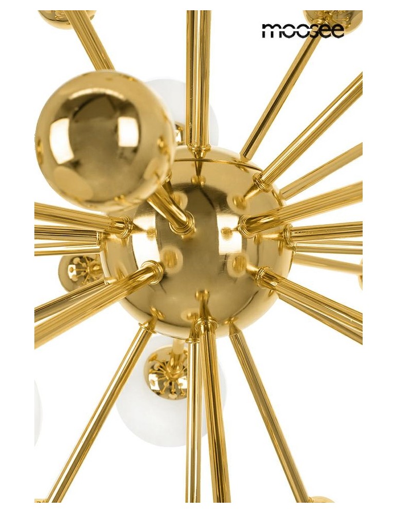 Designer pendant lamps - MOOSEE pendant lamp AURELIA gold (MSE010100252) - product kolory-swiatla.pl 3
