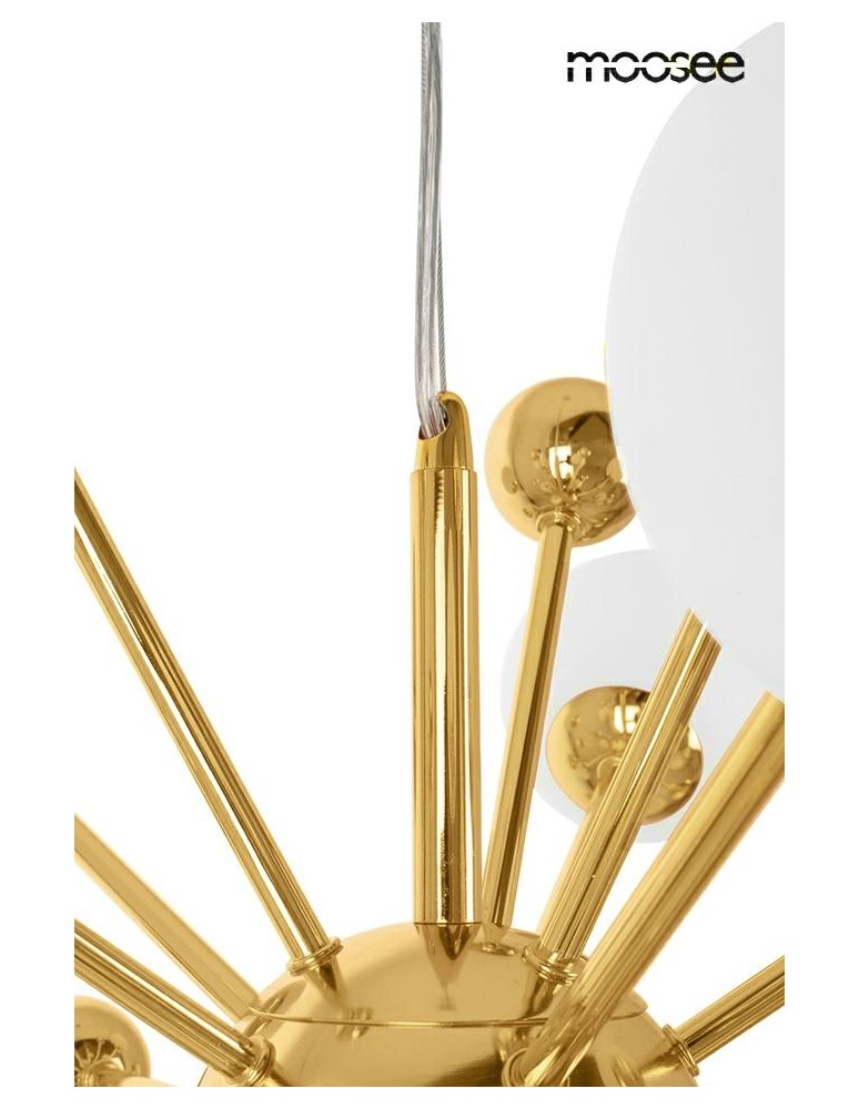 Designer pendant lamps - MOOSEE pendant lamp AURELIA gold (MSE010100252) - product kolory-swiatla.pl 4