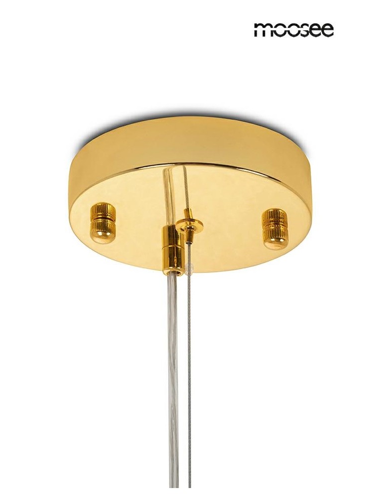 Designer pendant lamps - MOOSEE pendant lamp AURELIA gold (MSE010100252) - product kolory-swiatla.pl 5