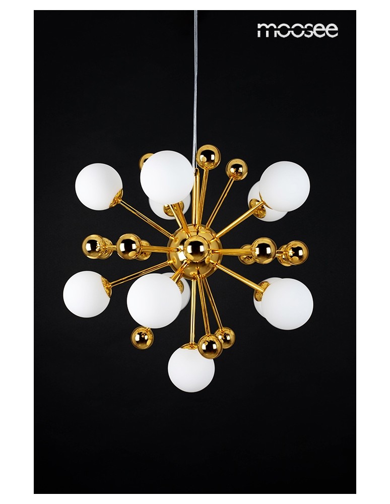 Designer pendant lamps - MOOSEE pendant lamp AURELIA gold (MSE010100252) - product kolory-swiatla.pl 6