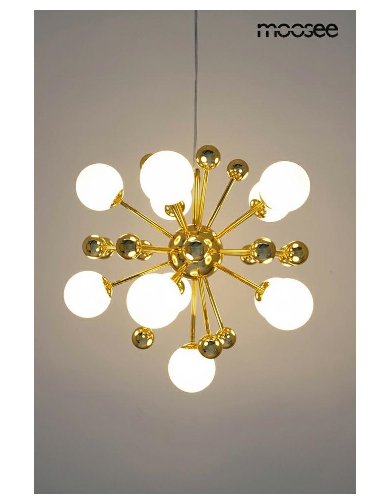 Designer pendant lamps - MOOSEE pendant lamp AURELIA gold (MSE010100252) - product kolory-swiatla.pl 7