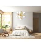 Designer pendant lamps - MOOSEE pendant lamp AURELIA gold (MSE010100252) - product 9