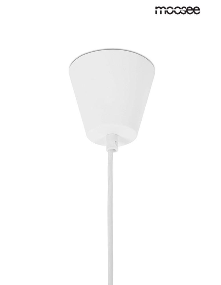 Designer pendant lamps - MOOSEE CONTEO pendant lamp white (MSE010100351) - product kolory-swiatla.pl 7