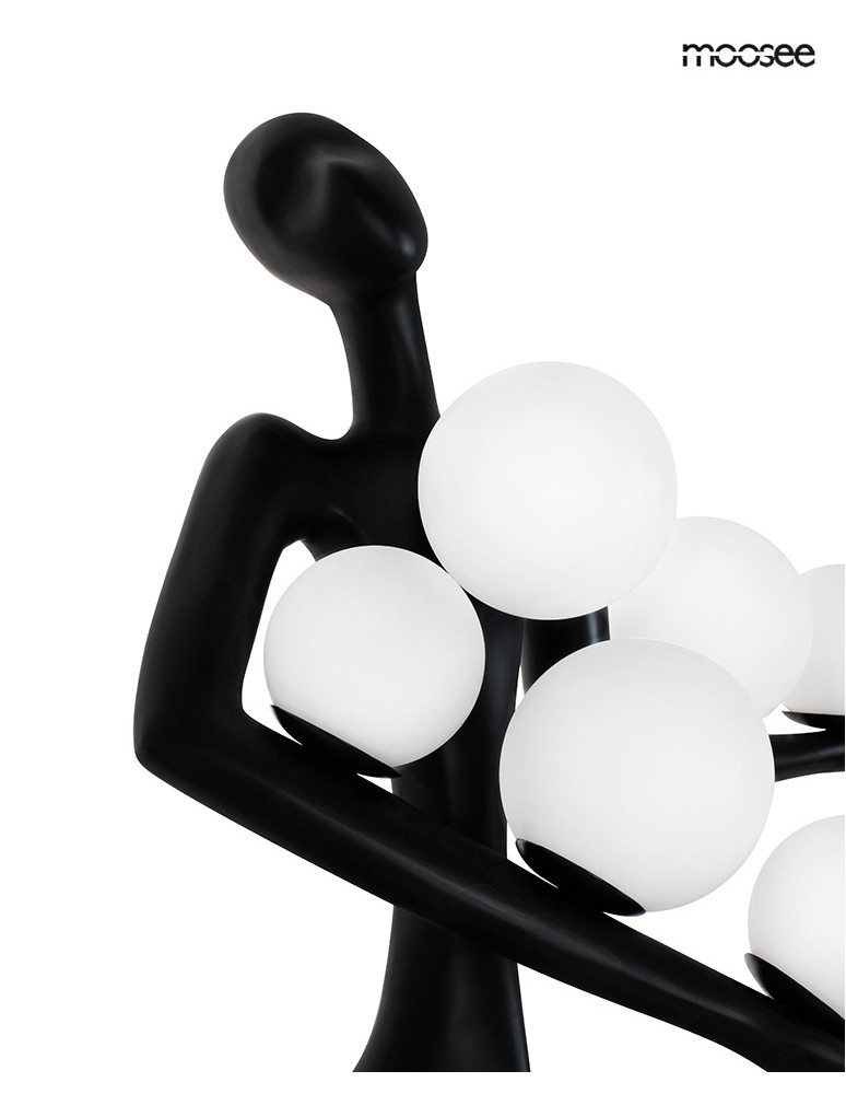 Designer floor lamps - MOOSEE HUMAN DREAMER floor lamp black (MSE010100381) - product kolory-swiatla.pl 2