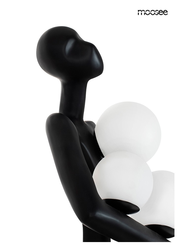 Designer floor lamps - MOOSEE HUMAN DREAMER floor lamp black (MSE010100381) - product kolory-swiatla.pl 4