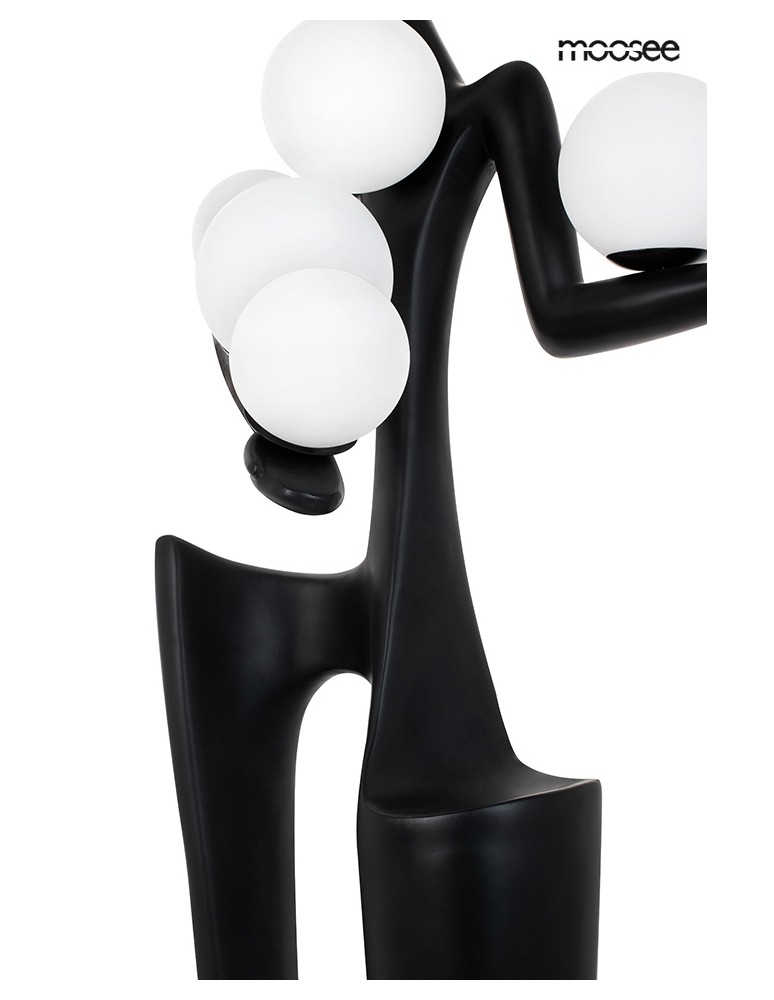 Designer floor lamps - MOOSEE HUMAN DREAMER floor lamp black (MSE010100381) - product kolory-swiatla.pl 5