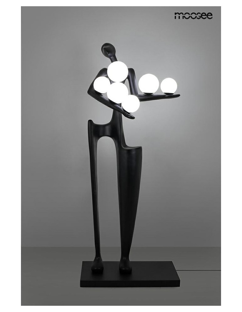 Designer floor lamps - MOOSEE HUMAN DREAMER floor lamp black (MSE010100381) - product kolory-swiatla.pl 8