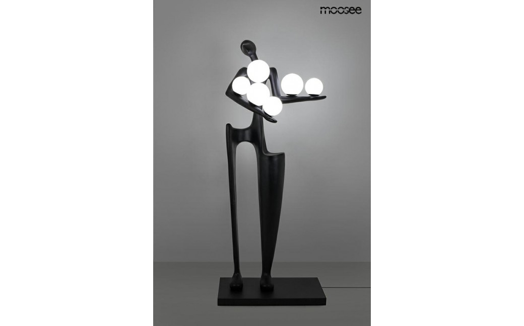 MOOSEE lampa podłogowa HUMAN DREAMER czarna (MSE010100381)