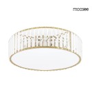 Ceiling lamps with crystals - MOOSEE ceiling lamp / plafond CROWN 50 gold (MSE010100366) - product 1