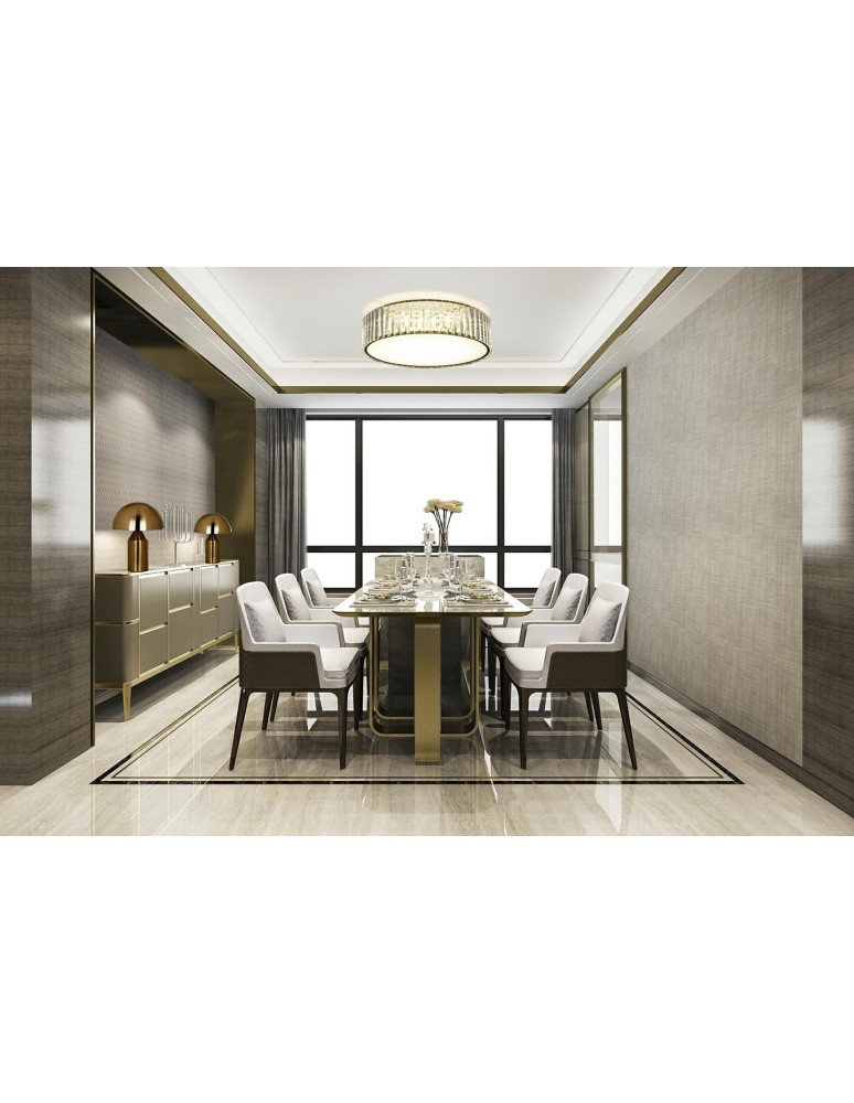 Ceiling lamps with crystals - MOOSEE ceiling lamp / plafond CROWN 50 gold (MSE010100366) - product kolory-swiatla.pl 6