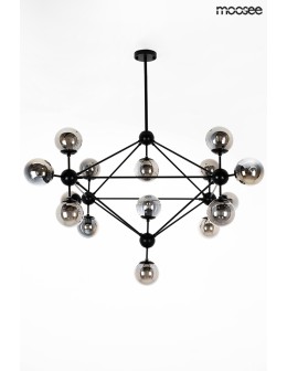 Moosee MOOSEE lampa wisząca ASTRIFERO 15 czarna / bursztynowa (MSE010100179) - produkt 2