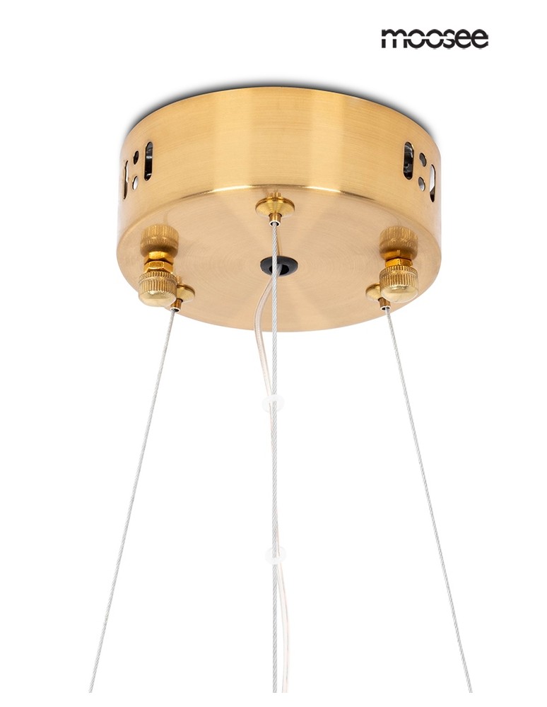Glamour pendant lamps - MOOSEE ALLISIA 80 gold pendant lamp (MSE010100352) - product kolory-swiatla.pl 5