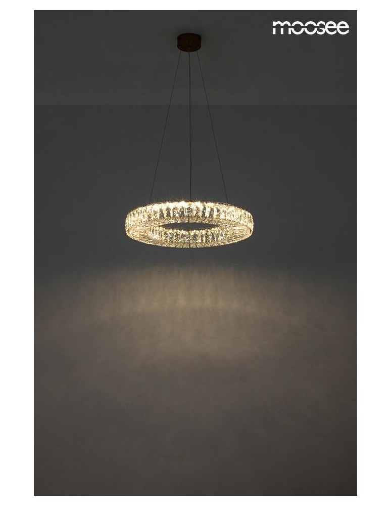 Glamour pendant lamps - MOOSEE ALLISIA 80 gold pendant lamp (MSE010100352) - product kolory-swiatla.pl 9