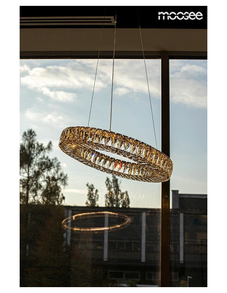 Glamour pendant lamps - MOOSEE ALLISIA 80 gold pendant lamp (MSE010100352) - product kolory-swiatla.pl 10