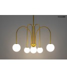 Glass sphere chandelier - MOOSEE NERI gold pendant lamp (MSE010100318) - product 2