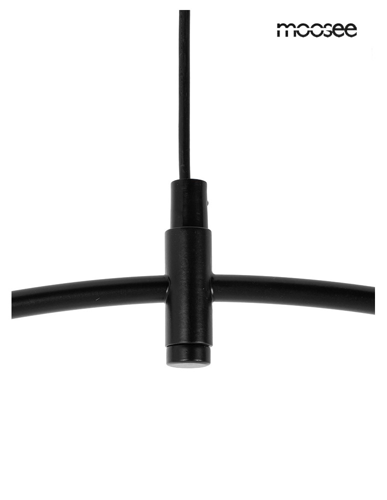 Pendant lamps spheres - MOOSEE ROCIO pendant lamp black (MSE010100340) - product kolory-swiatla.pl 7